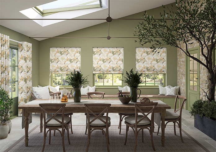 Mirabel, Caramel - Roman Blind - Image 8